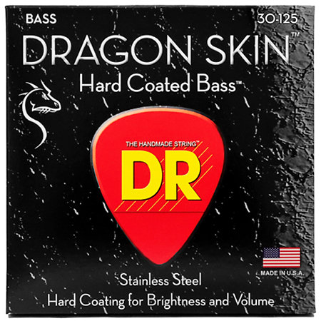 DR Strings Dragon Skin Clear Coated 6 cordes Medium 30-125