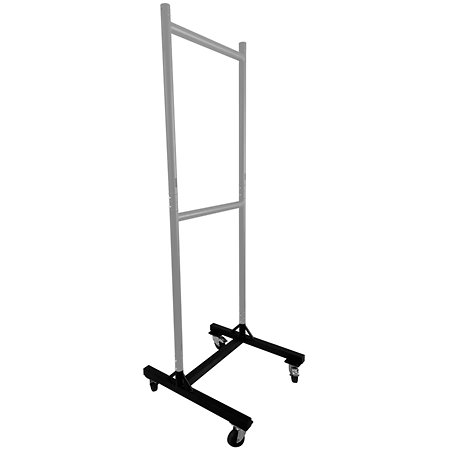 SUPHBN Support sur roulettes Aluminium Epoxy noir ASD