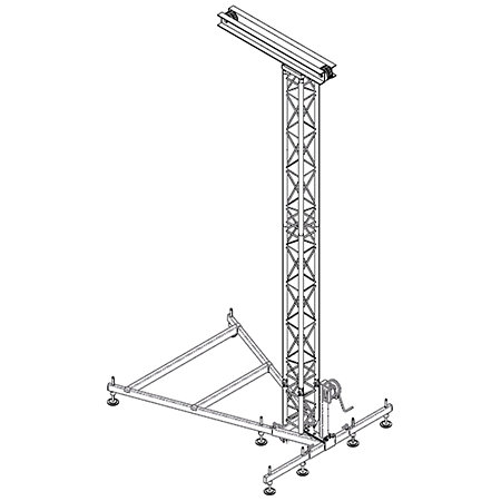 ASD STT 500 Tour de levage 5m 300 kg