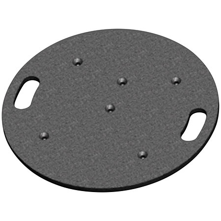 ASD EML 50N Embase lourde noir diamètre 500mm