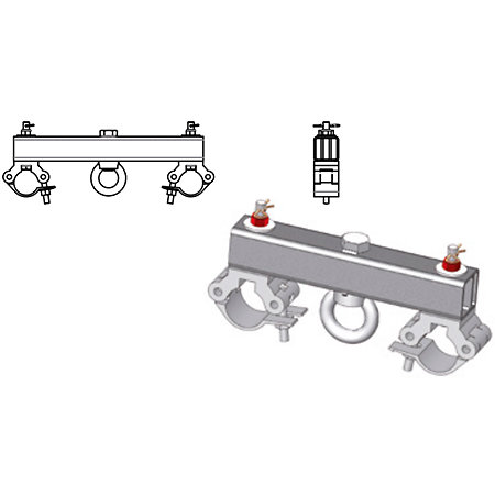 ASD ST 390 Suspension avec 2 colliers