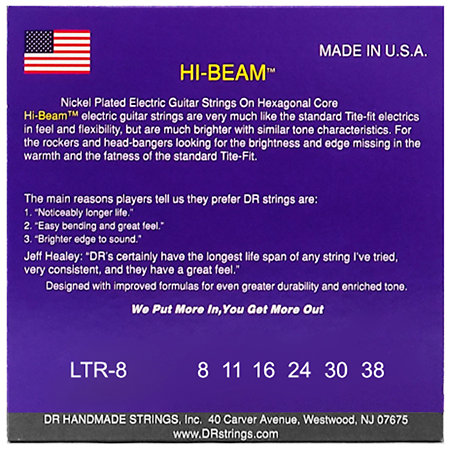 Hi Beam Extra Light 8-38 DR Strings
