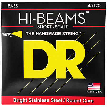 DR Strings Hi Beam Short Scale 5 Cordes Medium 45-125