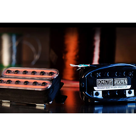 Schecter Apocalypse-VI Pickup Set espacement Floyd Clear