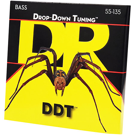 DR Strings DDT Drop Down Tuning 5 Cordes Heavy 55-135