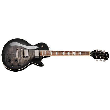 Les Paul Tribute Plus Transparent Ebony Burst Epiphone