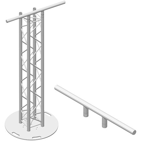ASD HTZ Barre totem pour structure carrée 290mm