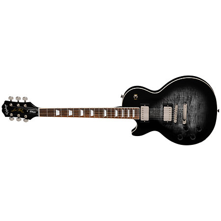 Les Paul Tribute Plus Ebony Burst Gaucher Epiphone