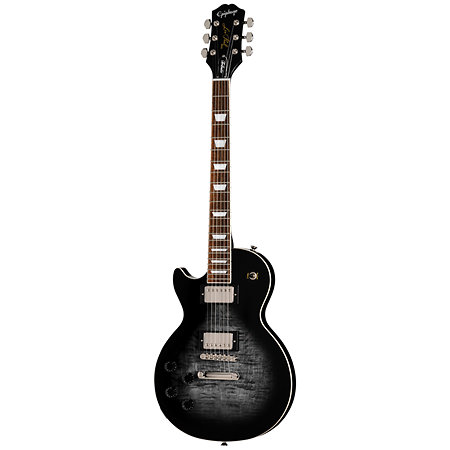 Les Paul Tribute Plus Ebony Burst Gaucher Epiphone