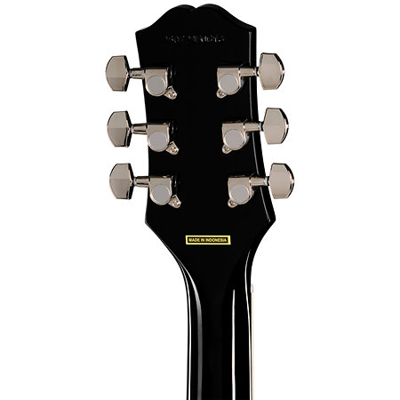 Les Paul Tribute Plus Ebony Burst Gaucher Epiphone