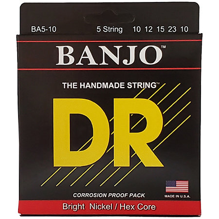 DR Strings Banjo 5 Cordes 10-10