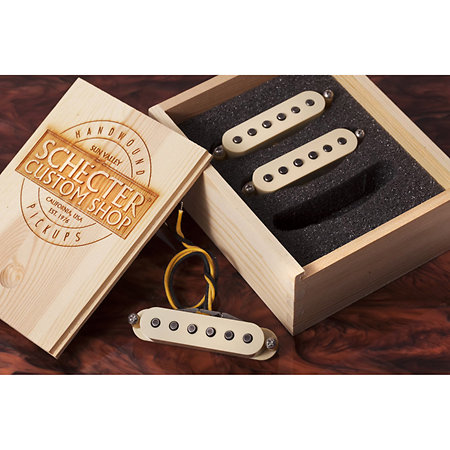 Dark Side Pickup Set SSS Aged White Schecter