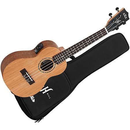 Kala James Hill Signature Concert EQ All Solid Mahogany + Housse
