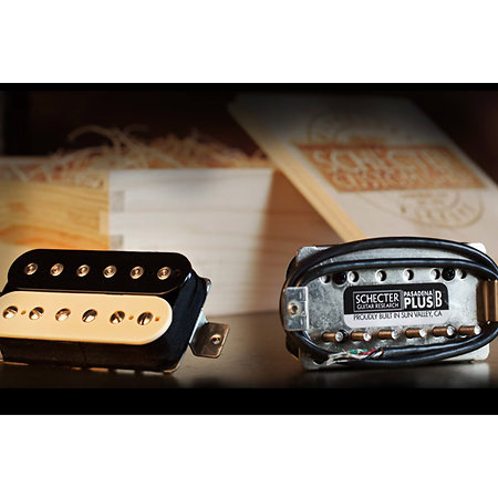 Schecter Pasadena Combo Pickup Set espacement Floyd Zebra