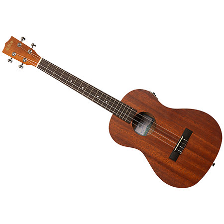 Kala Satin Mahogany Bariton électro-acoustique Gaucher