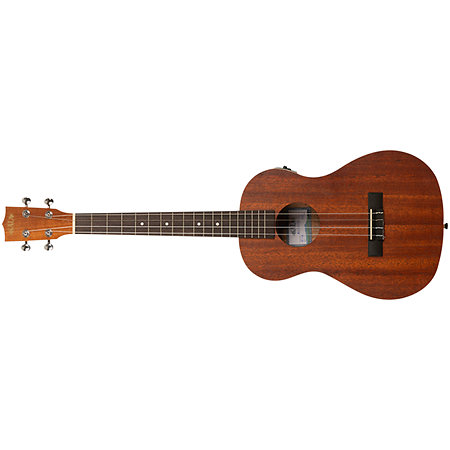 Kala Satin Mahogany Bariton électro-acoustique Gaucher