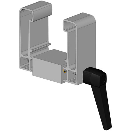 ASD C0015AM Mâchoire de liaison aluminium à manette