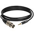 Câble XLR femelle / mini-Jack mâle TRS Klotz, 3m Klotz