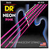 Hi Def Neon Pink 4 Cordes Medium 45-105 DR Strings