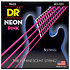 Hi Def Neon Pink 5 Cordes Light 40-120 DR Strings