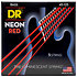 Hi Def Neon Red 5 Cordes Medium 45-125 DR Strings