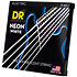 Hi Def Neon White 6 Cordes Light Medium 9-46 DR Strings
