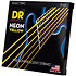 Hi Def Neon Yellow 6 Cordes Light 9-42 DR Strings
