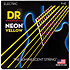 Hi Def Neon Yellow 6 Cordes Light 9-42 DR Strings