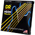 Hi Def Neon Yellow 7 Cordes Medium 10-56 DR Strings