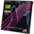 Hi Def Neon Pink 7 Cordes Medium 10-56 DR Strings