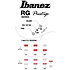 RGR5221-BTCB Prestige Black Transparent Charcoal Burst Japan LTD + Etui Ibanez