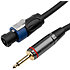 Câble HP jack/Speakon 1,8 m Gator Cableworks