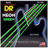 Hi Def Neon Green 6 Cordes Medium 30-125 DR Strings