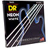 Hi Def Neon White 4 Cordes Medium 45-105 DR Strings
