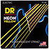 Hi Def Neon Yellow 6 Cordes Medium 10-46 DR Strings
