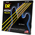 Hi Def Neon Yellow 6 Cordes Medium 30-125 DR Strings