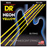 Hi Def Neon Yellow 6 Cordes Medium 30-125 DR Strings