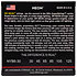 Hi Def Neon Yellow 6 Cordes Medium 30-125 DR Strings