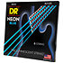 Hi Def Neon Blue 6 Cordes Medium 30-125 DR Strings