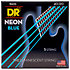 Hi Def Neon Blue 5 Cordes Light 40-120 DR Strings
