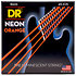 Hi Def Neon Orange 4 Cordes Light 40-100 DR Strings