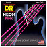 Hi Def Neon Pink 4 Cordes Light 40-100 DR Strings