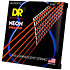 Hi Def Neon Orange 6 Cordes Custom Light 11-50 DR Strings