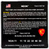Hi Def Neon Orange 6 Cordes Custom Light 11-50 DR Strings