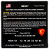 Hi Def Neon Orange 6 Cordes Light 12-54 DR Strings