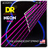 Hi Def Neon Pink 6 Cordes Extra Light 10-48 DR Strings