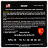Hi Def Neon Pink 6 Cordes Extra Light 10-48 DR Strings