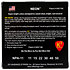 Hi Def Neon Pink 6 Cordes Custom Light 11-50 DR Strings