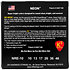 Hi Def Neon Red 6 Cordes Extra Light 10-48 DR Strings