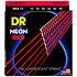 Hi Def Neon Red 6 Cordes Light 12-54 DR Strings
